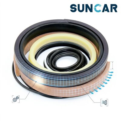 7X-2798 8T-1473 Bıçak Eğim Silindiri Keçe Kiti C.A.T. 14G D4H D5H için