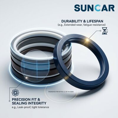 707-98-34050 Front Blade Cylinder Seal Kit for Komatsu GD705A-4