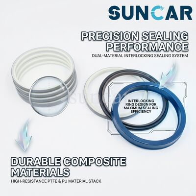 707-99-39710 707-99-38740 Blade Lift Cylinder Seal Kit for Komatsu D155AX-6 D155AX-6A